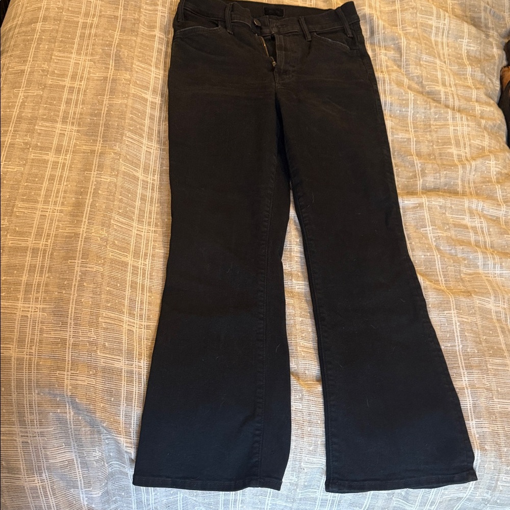 MOTHER Black Flare Women's Jeans